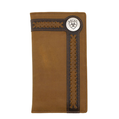 Ariat Rodeo Wallet - Accent Overlay - Tan