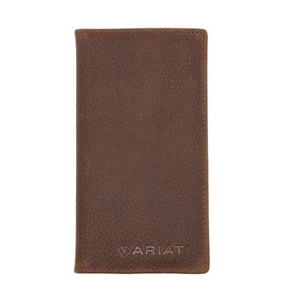 Ariat Rodeo Wallet - Logo - Distressed Brown