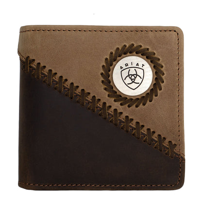 Ariat Bi-Fold Wallet - Two Toned Distressed