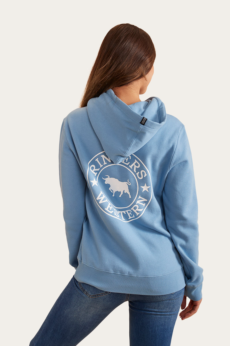 Ringers Western Signature Bull Womens Pullover Hoodie