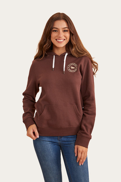 Ringers Western Signature Bull Womens Pullover Hoodie