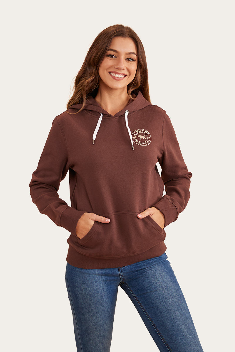 Ringers Western Signature Bull Womens Pullover Hoodie