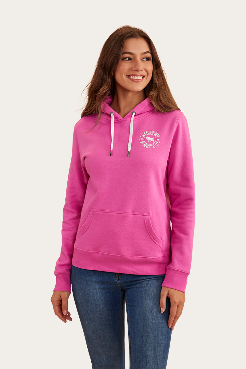Ringers Western Signature Bull Womens Pullover Hoodie