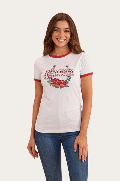 Ringers Western Ramblin Womens Ringer T-Shirt