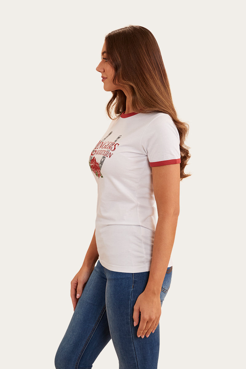 Ringers Western Ramblin Womens Ringer T-Shirt