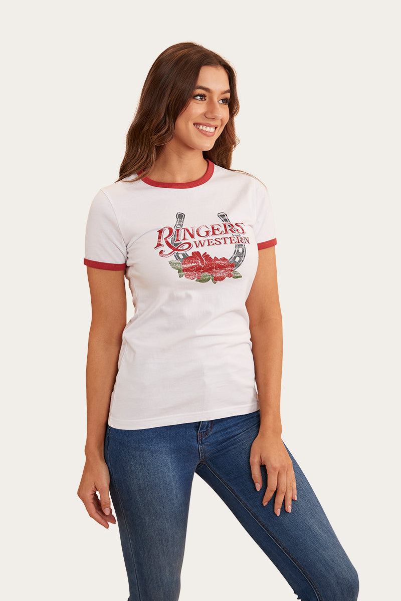 Ringers Western Ramblin Womens Ringer T-Shirt