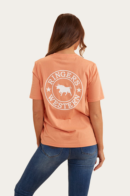 Ringers Western 
Signature Bull Womens Loose T-Shirt - Sunset