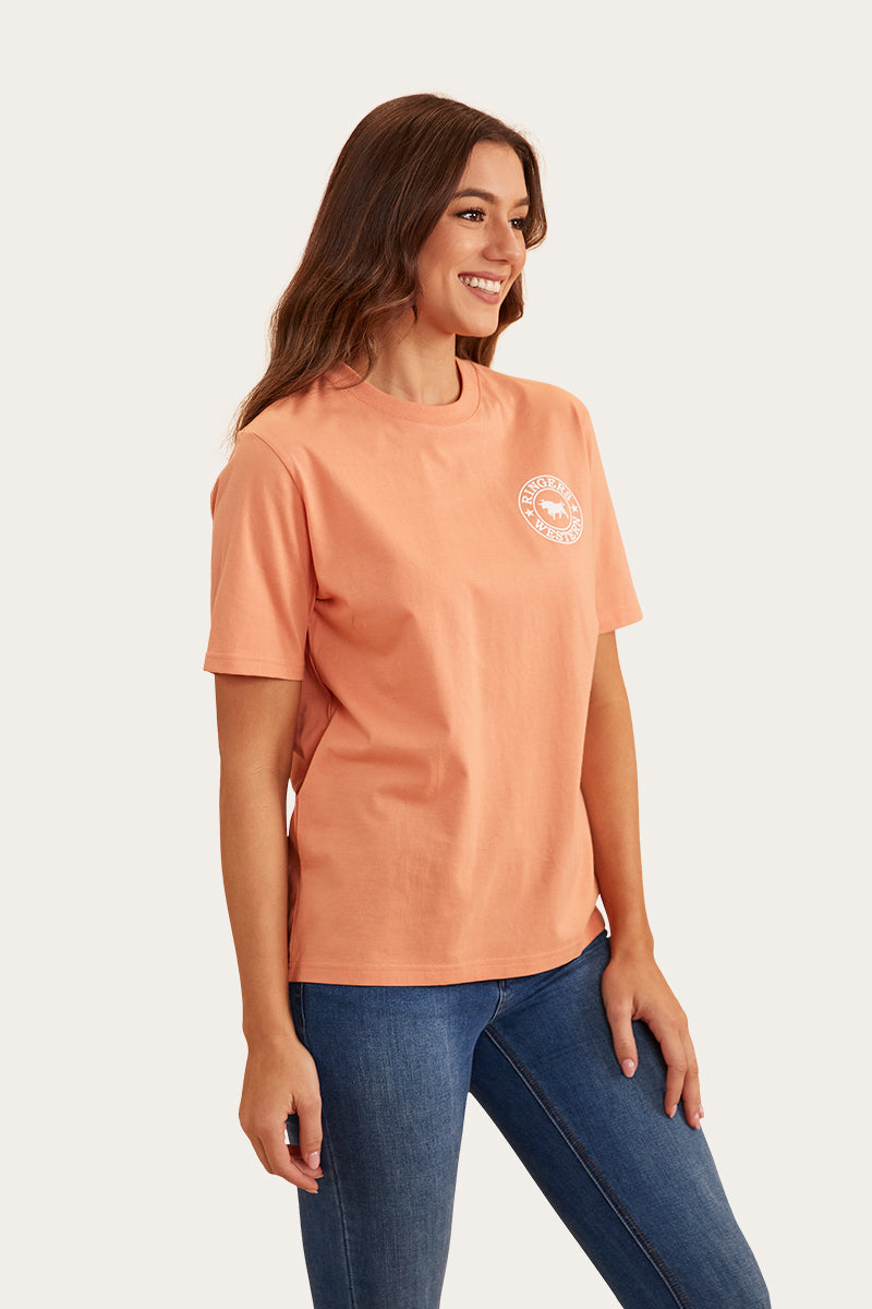 Ringers Western 
Signature Bull Womens Loose T-Shirt - Sunset