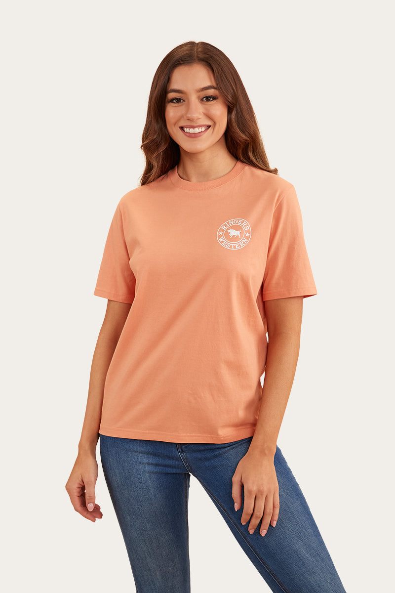 Ringers Western 
Signature Bull Womens Loose T-Shirt - Sunset