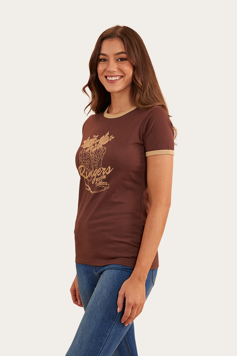 Ringers Western Tally Womens Ringer T-Shirt