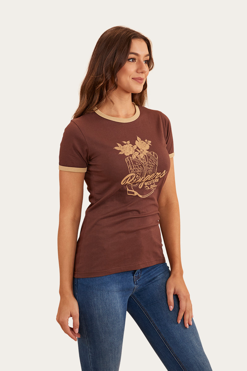 Ringers Western Tally Womens Ringer T-Shirt