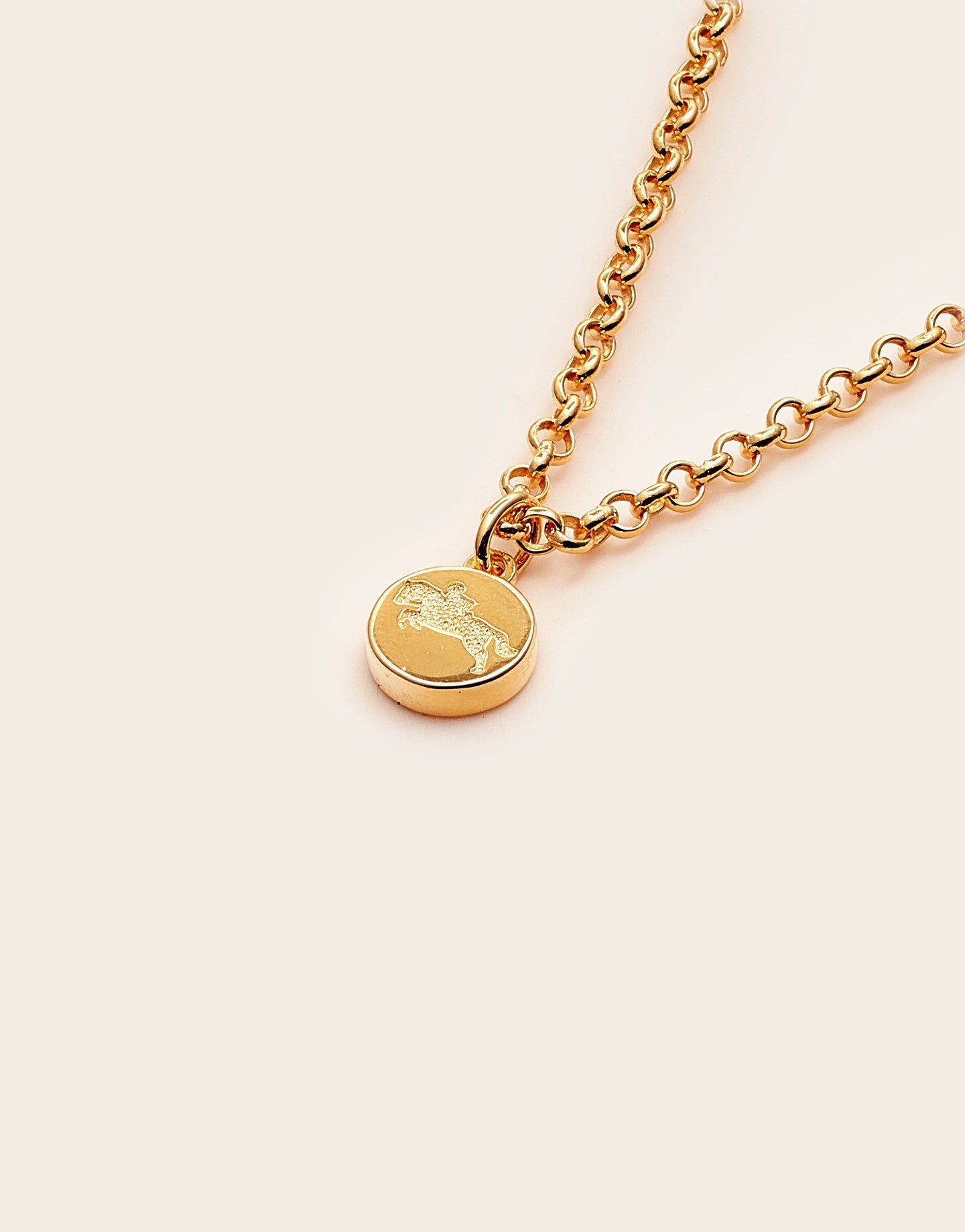 Whistle &amp; Pop Hunter Gatherer Jumping Pony Pendant Necklace