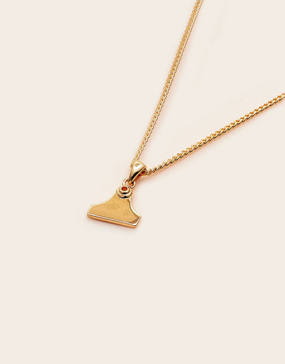 Whistle &amp; Pop High Country Dainty Cattle Tag Necklace