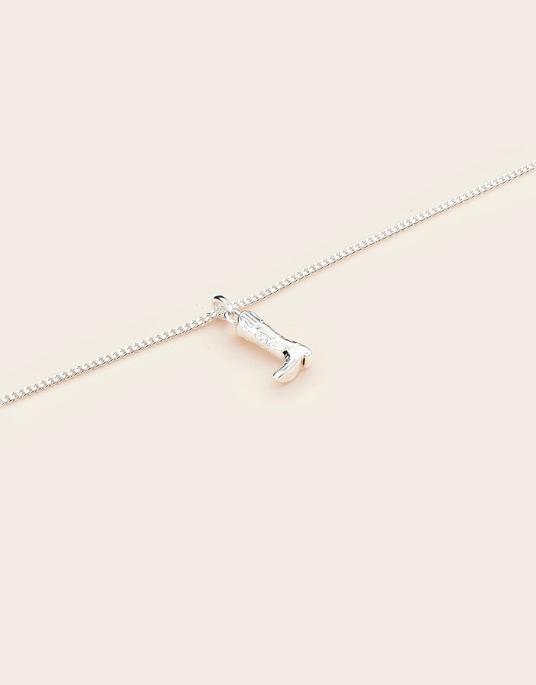 Whistle &amp; Pop Trailblazer Dainty Boot Necklace