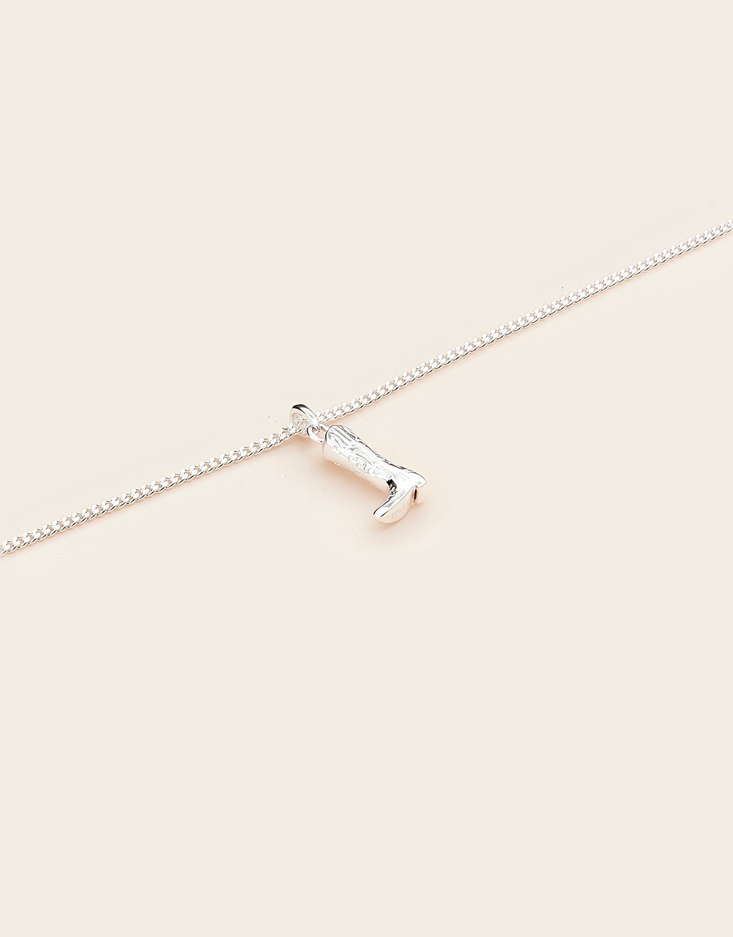 Whistle &amp; Pop Trailblazer Dainty Boot Necklace