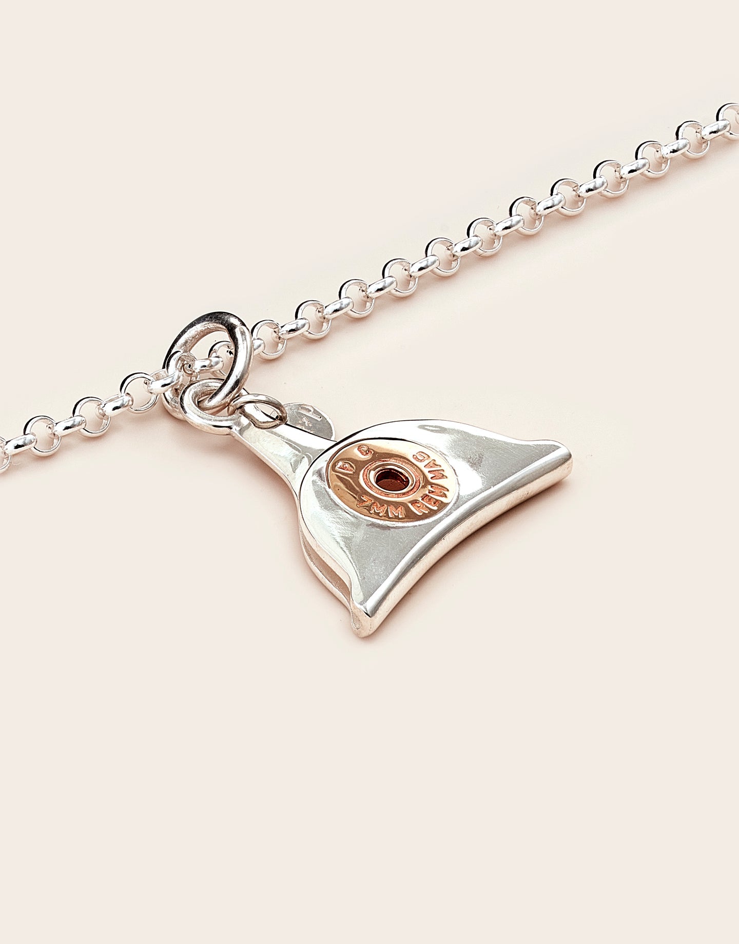 Whistle &amp; Pop High Country Bullet shepherd Whistle Pendant