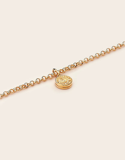 Whistle &amp; Pop Hunter Gatherer 308 Bullet Necklace Silver