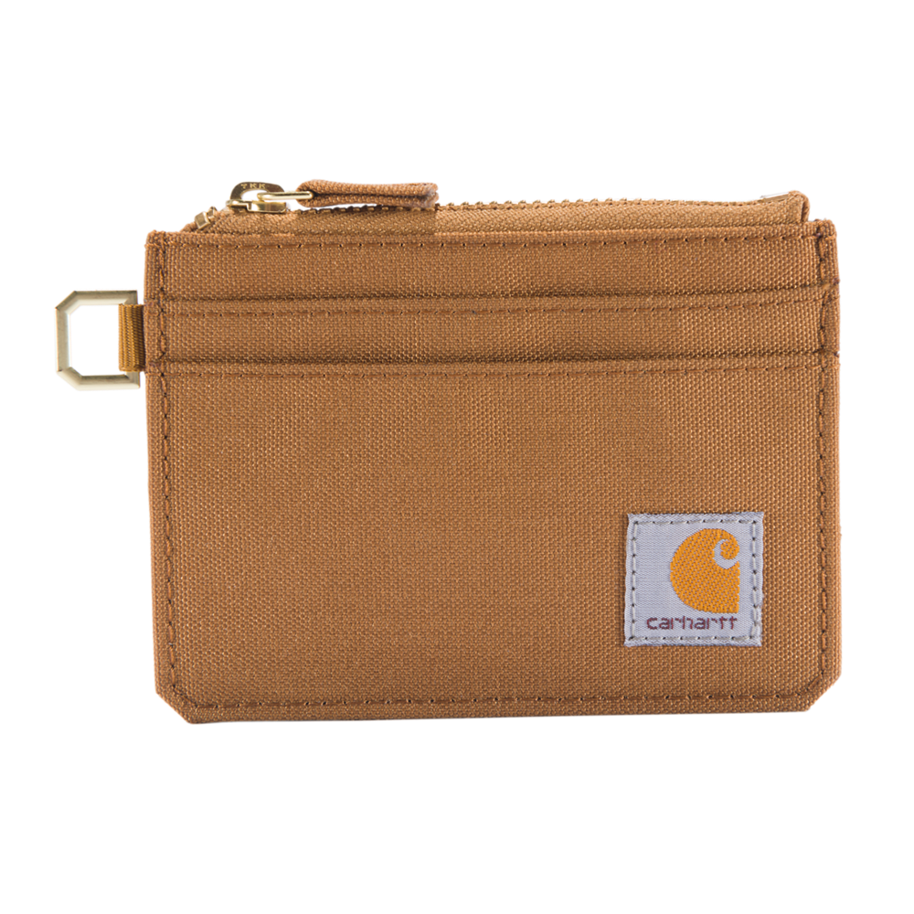 Carhartt Nylon Duck Zippered Card Keeper Wallet