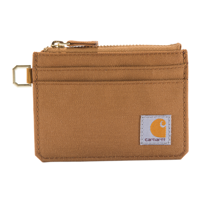 Carhartt Nylon Duck Zippered Card Keeper Wallet