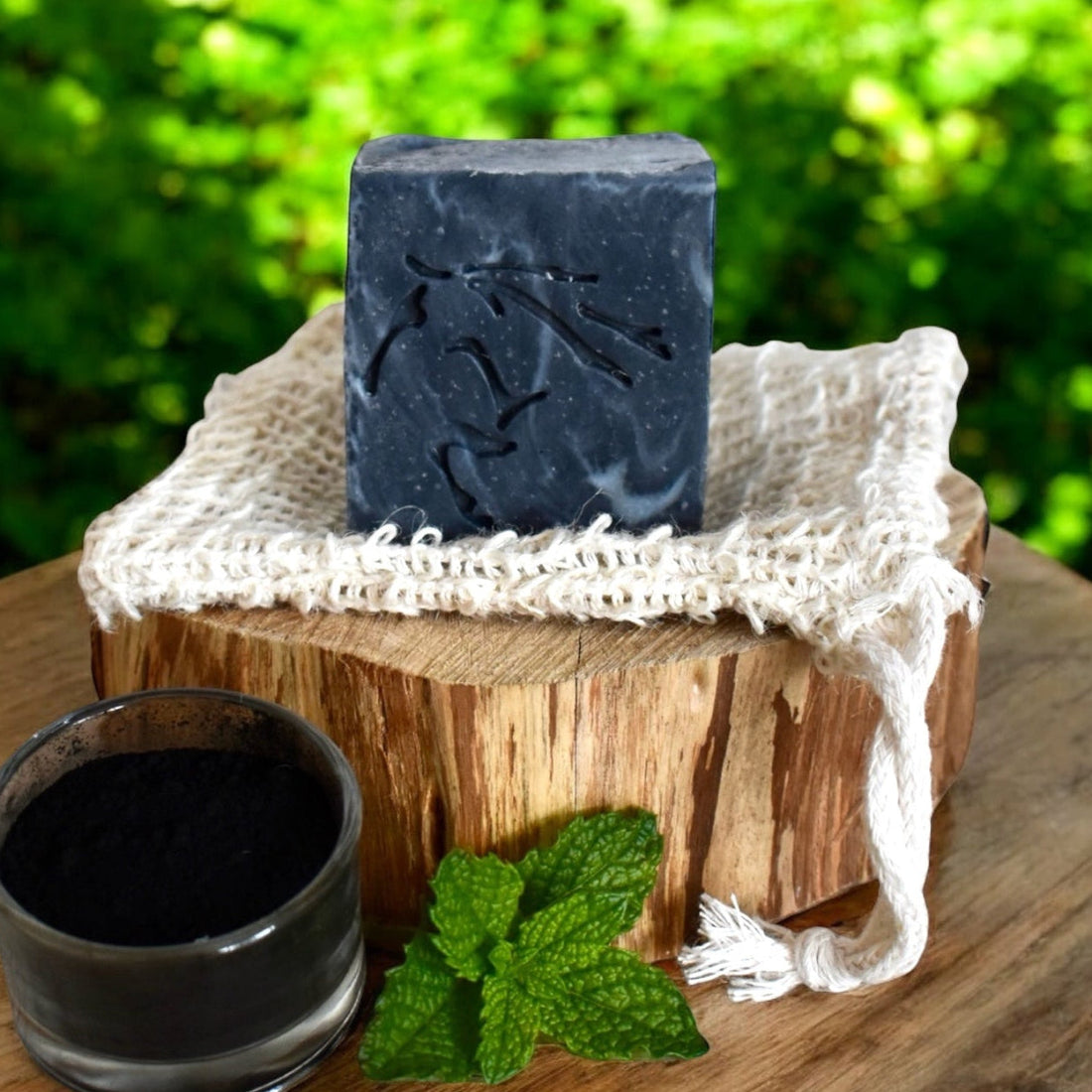 Eco Dog Chunky Charcoal Soap Block