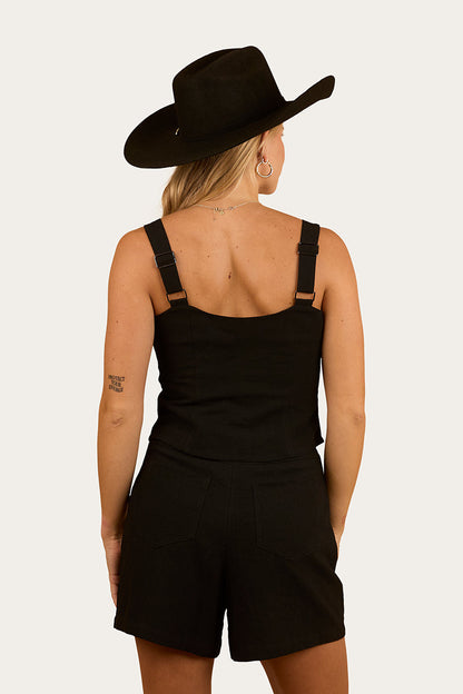 Ringers Western Westley Embroidered Shorts