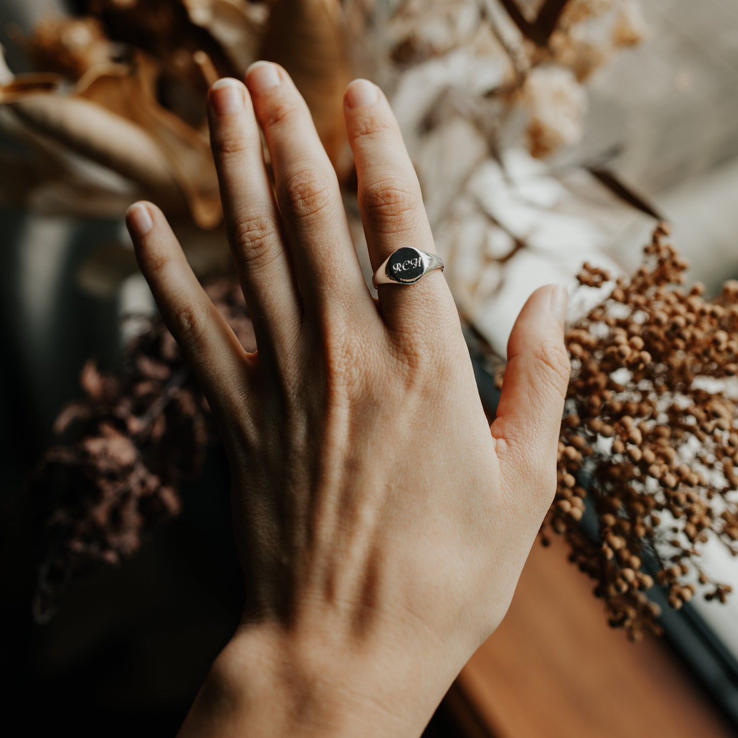 Whistle &amp; Pop High Country Signet Ring