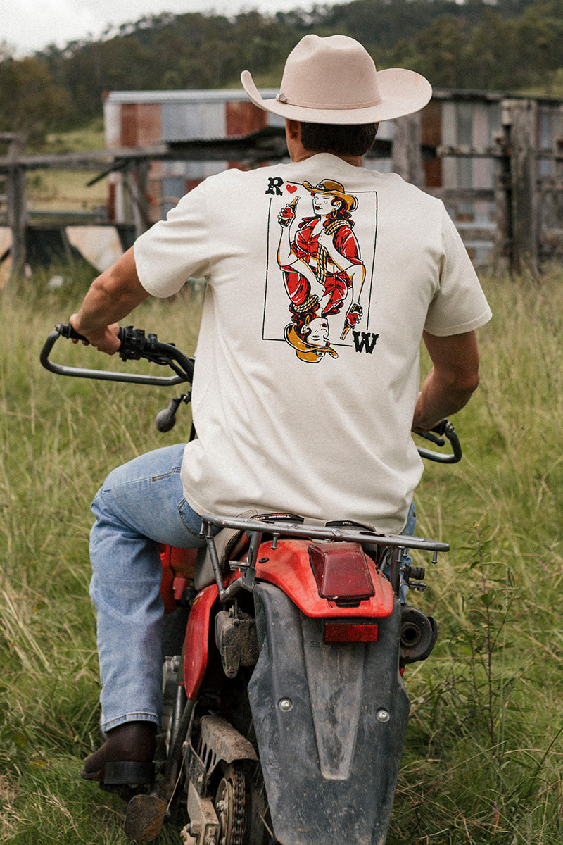 Ringers Western Wild Card Mens Loose Fit T-Shirt