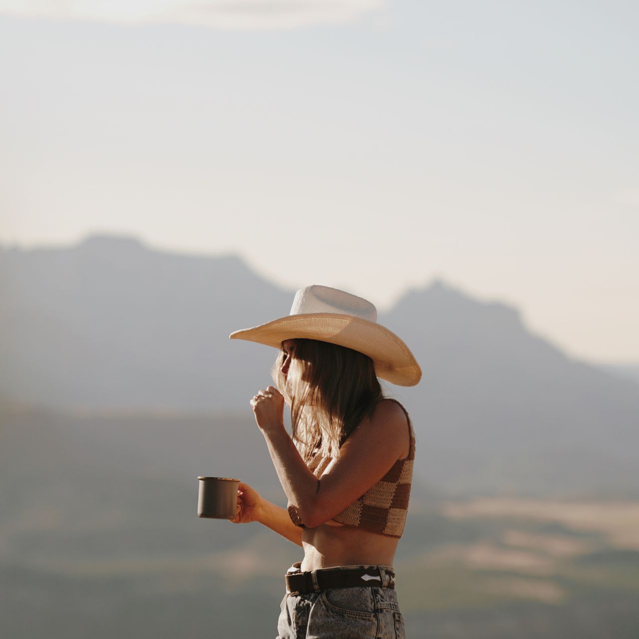 Will &amp; Bear Buck Straw Cowboy Hat