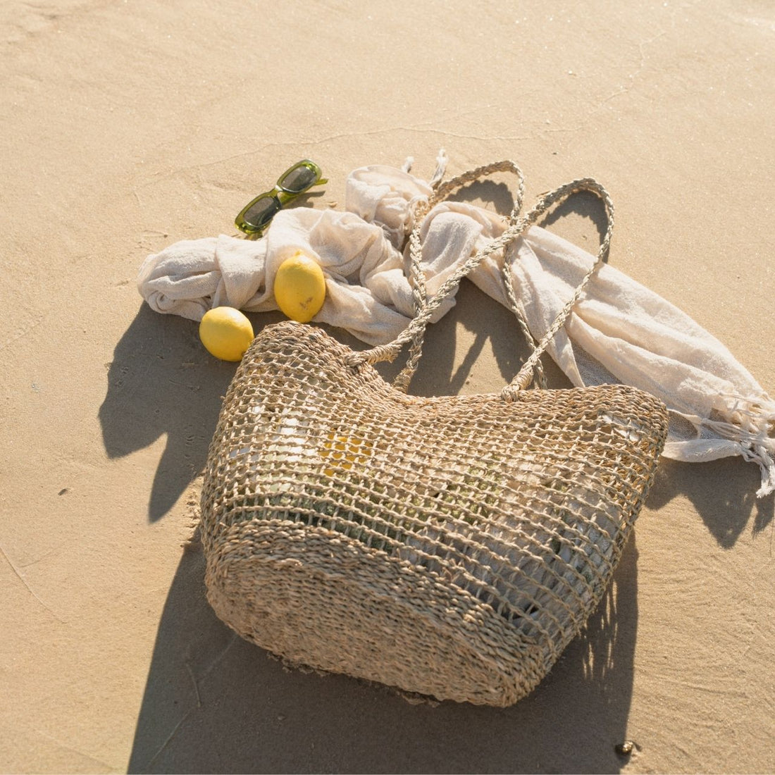 Bear &amp; Bear Otis Straw | Beach Tote Bag