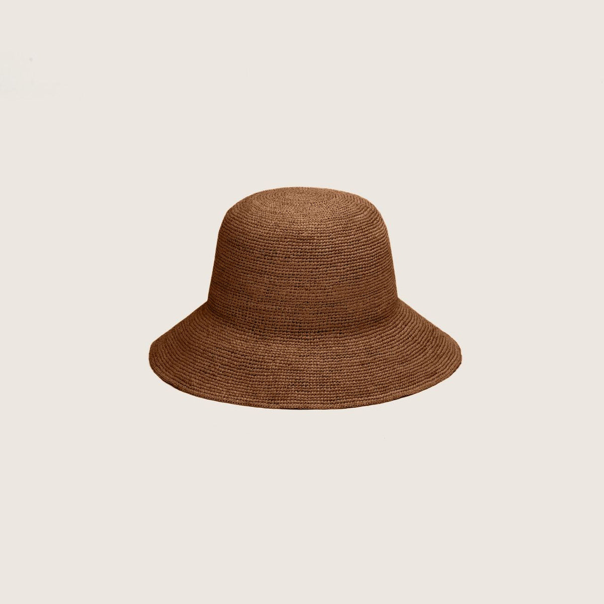 Will &amp; Bear Sunny Brown crushable straw bucket hat