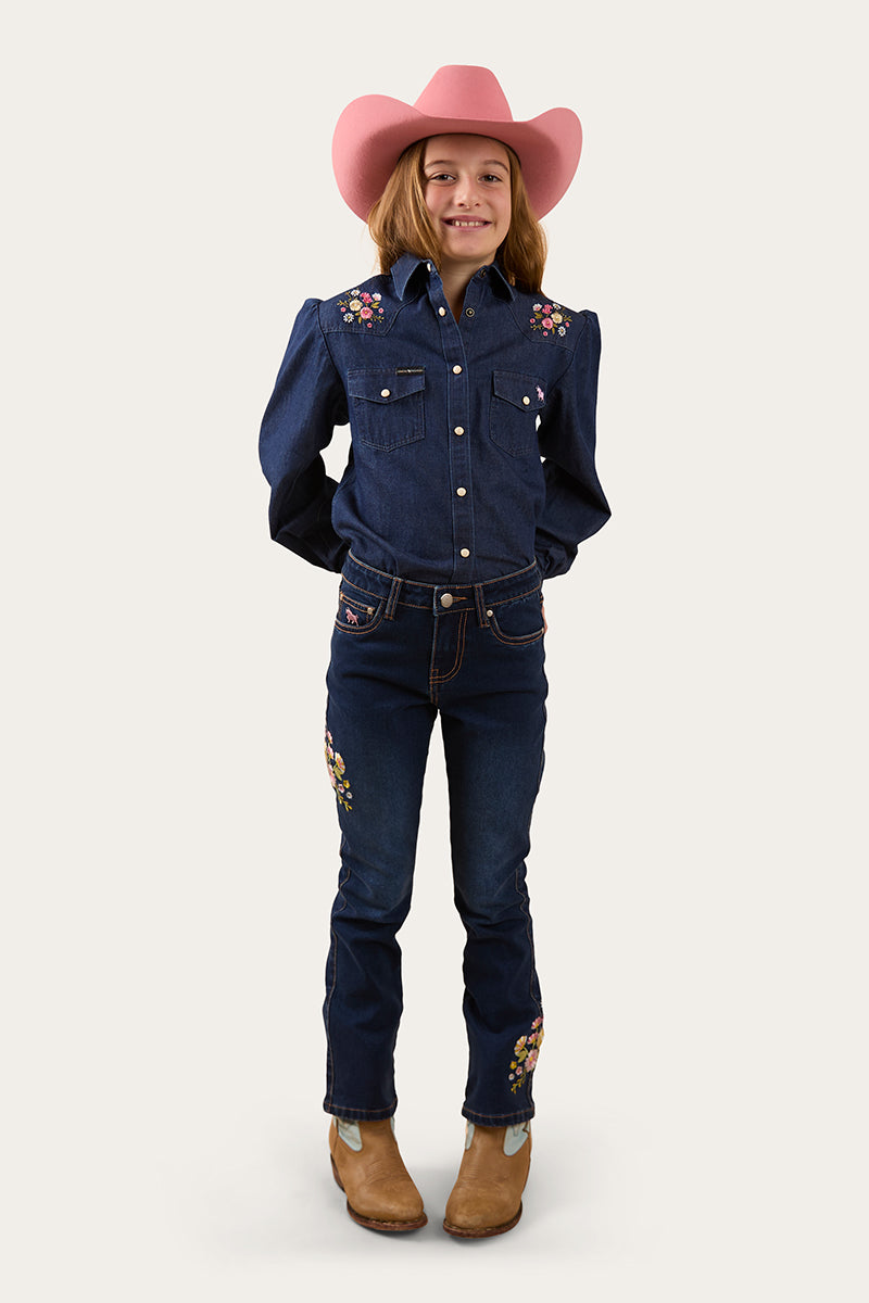Ringers Western Dahlia Kids Bootleg Jean