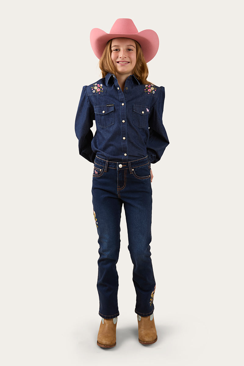 Ringers Western Dahlia Kids Bootleg Jean
