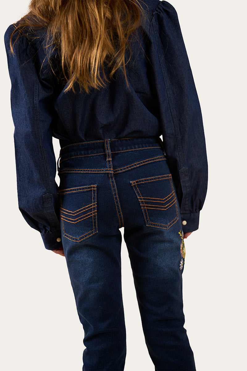 Ringers Western Dahlia Kids Bootleg Jean