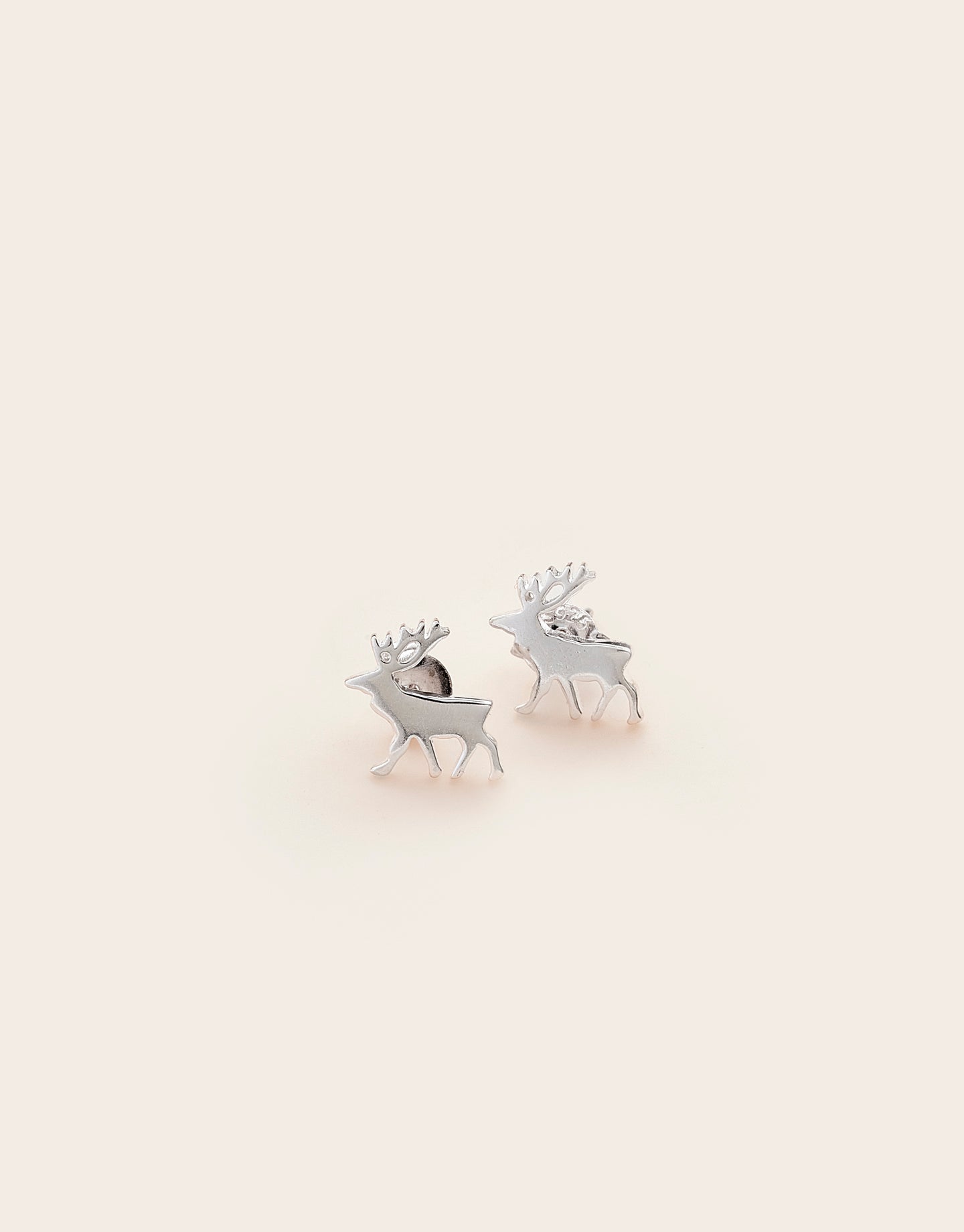 Whistle &amp; Pop Hunter Gatherer Stag Studs