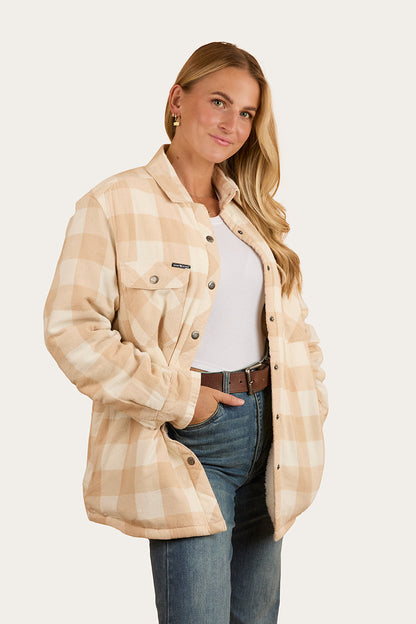Ringers Western 
Sadie Womens Sherpa Flannel - Woodsmoke