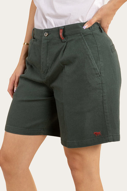 Ringers Western 
Parkes Womens Heavy Weight Work Short - Forest