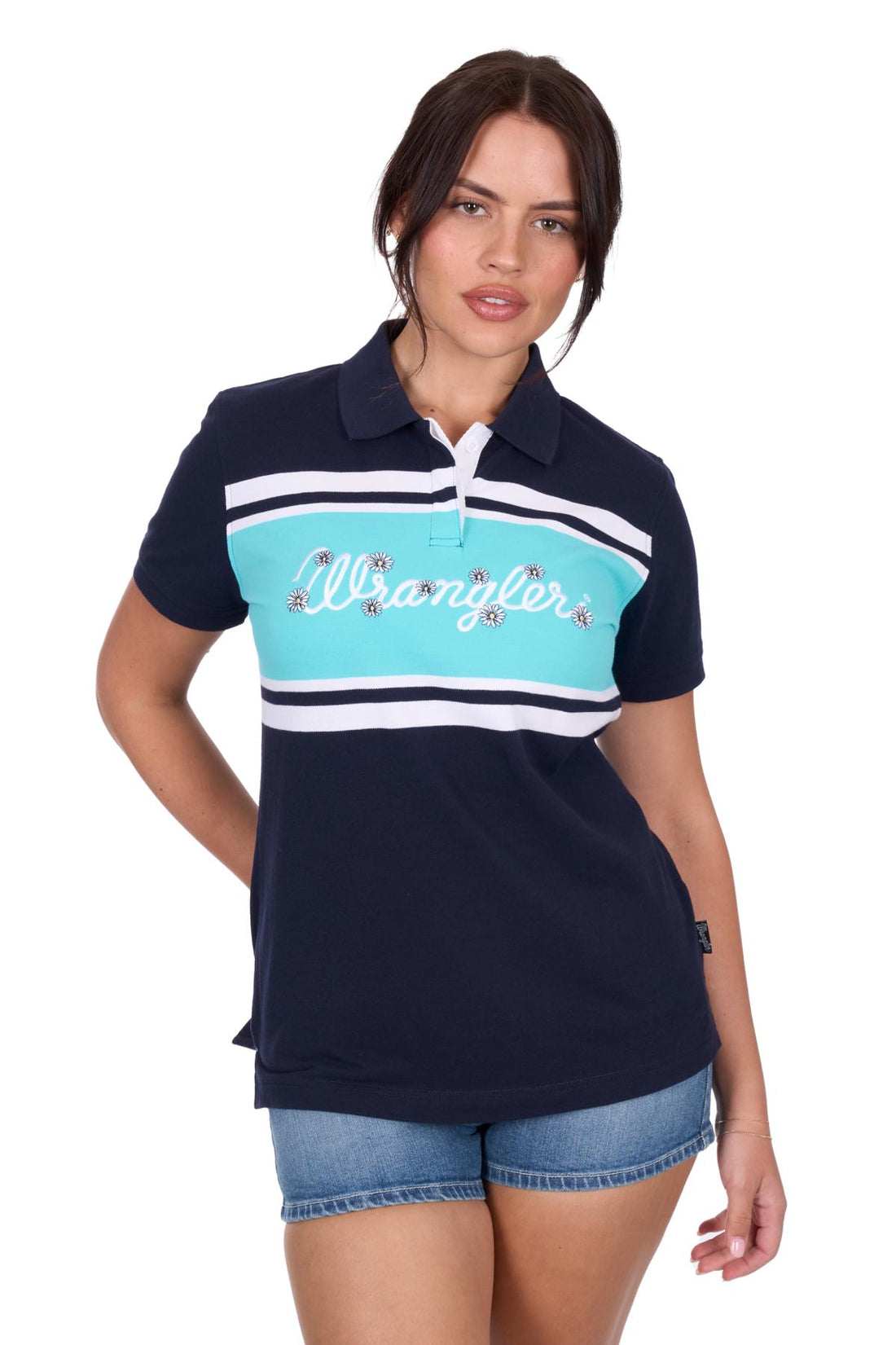 Mistie Short Sleeve Polo - Navy