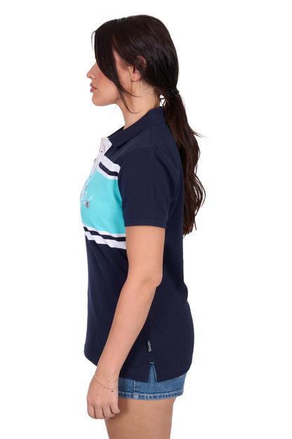Mistie Short Sleeve Polo - Navy