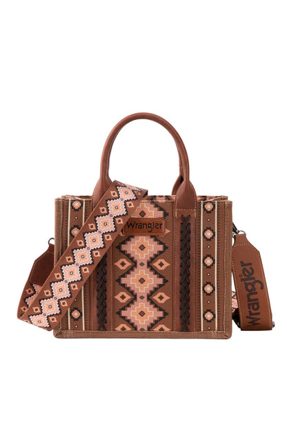 Wrangler Southwestern Crossbody Bag - Brown