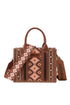 Wrangler Southwestern Crossbody Bag - Brown