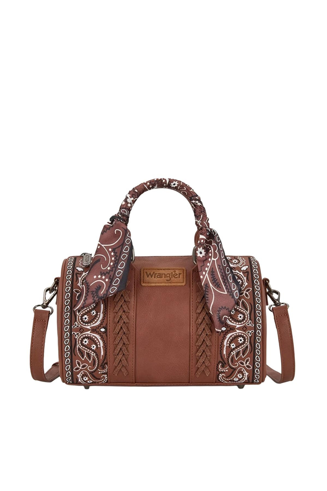 Wrangler Paisley Barrel Bag - Tan