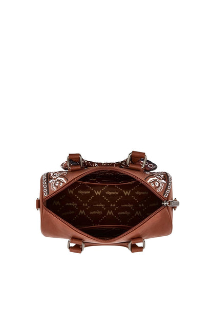 Wrangler Paisley Barrel Bag - Tan
