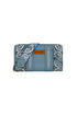 Wrangler Paisley Wallet - Blue