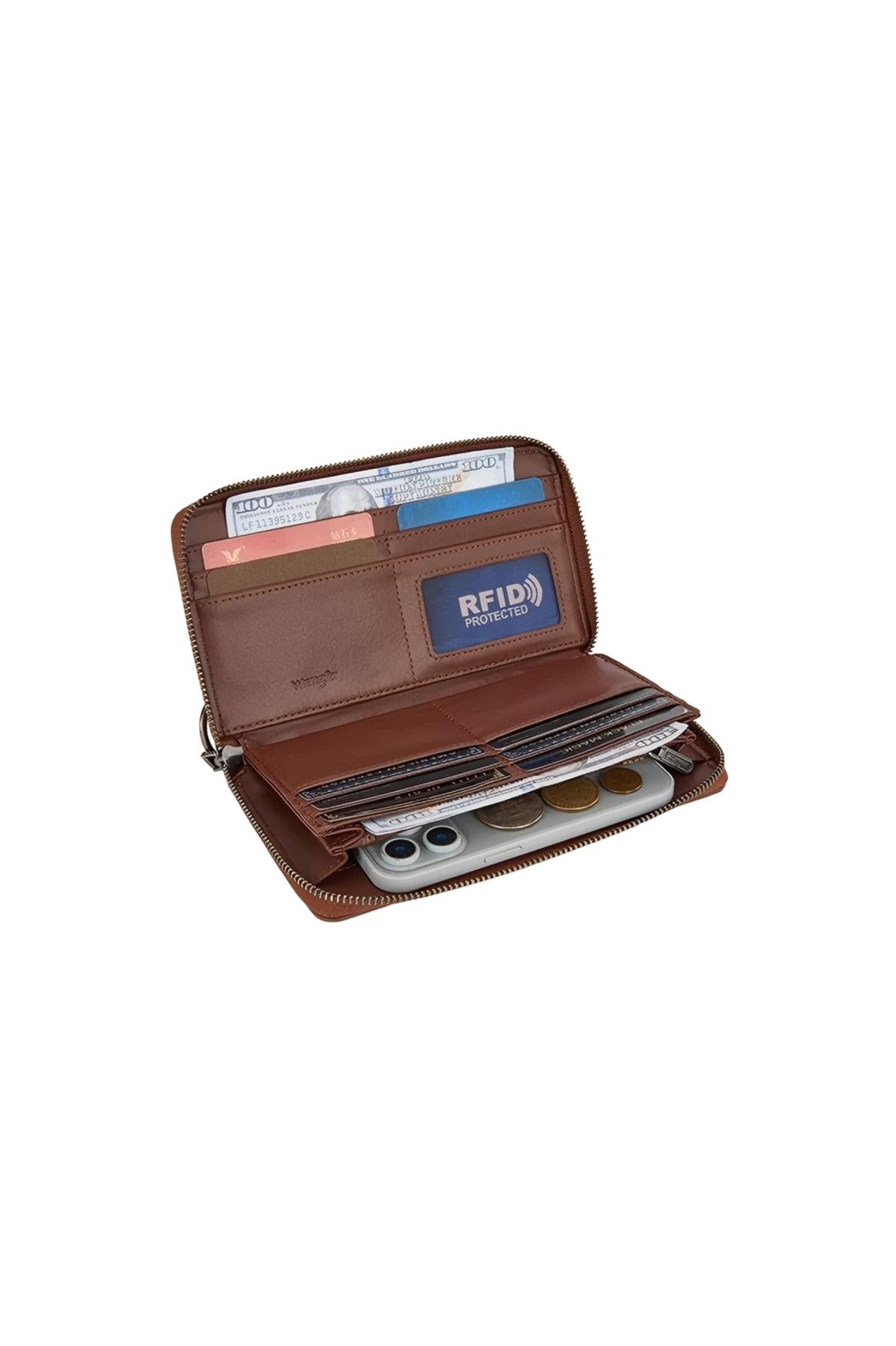 Wrangler Paisley Wallet - Tan