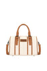 Wrangler Boston Stitch Barrel Bag - Natural/Tan
