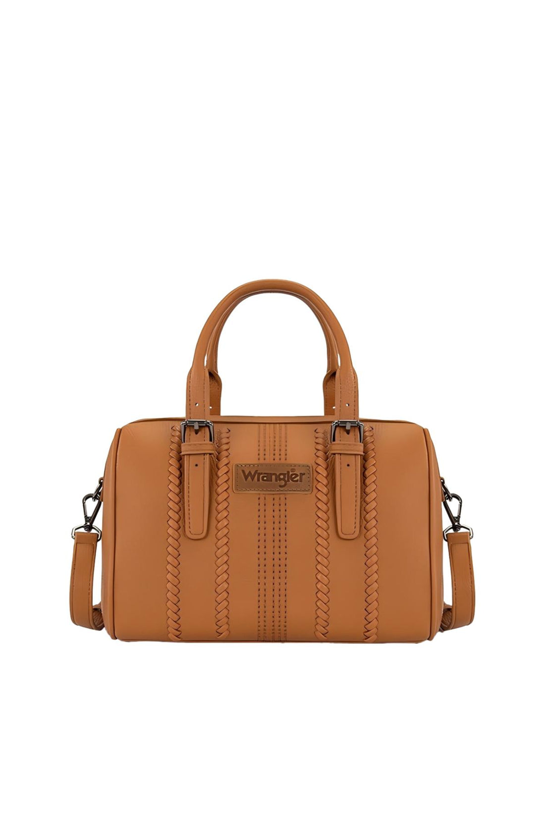 Wrangler Boston Stitch Barrel Bag - Tan