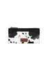 Wrangler Cow Print Slim Wallet - Black