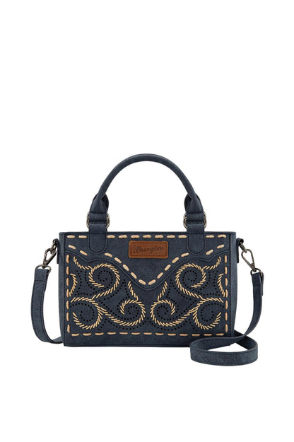 Wrangler Swirl Crossbody Bag - Navy