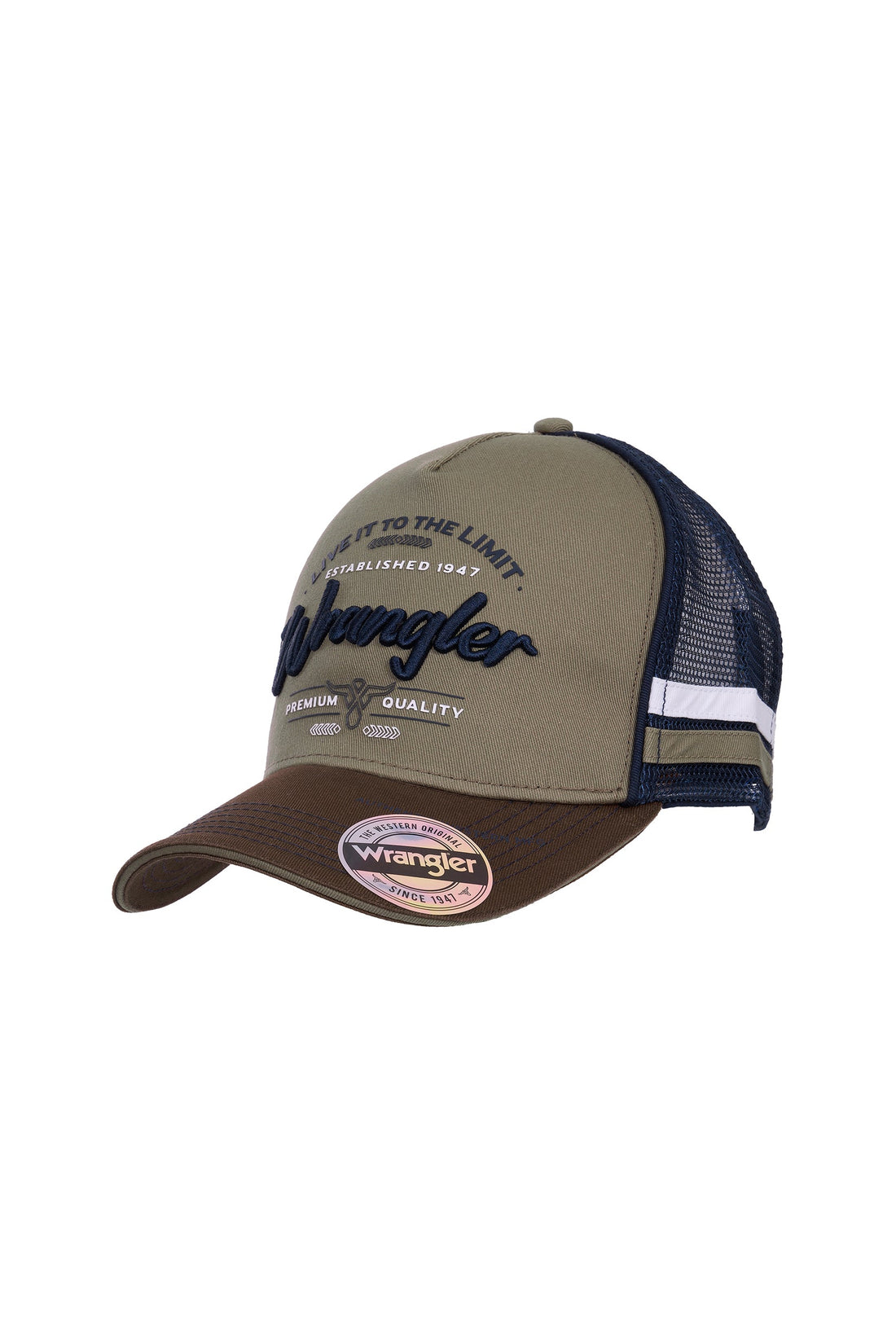 Wrangler Joel High Profile Trucker Cap