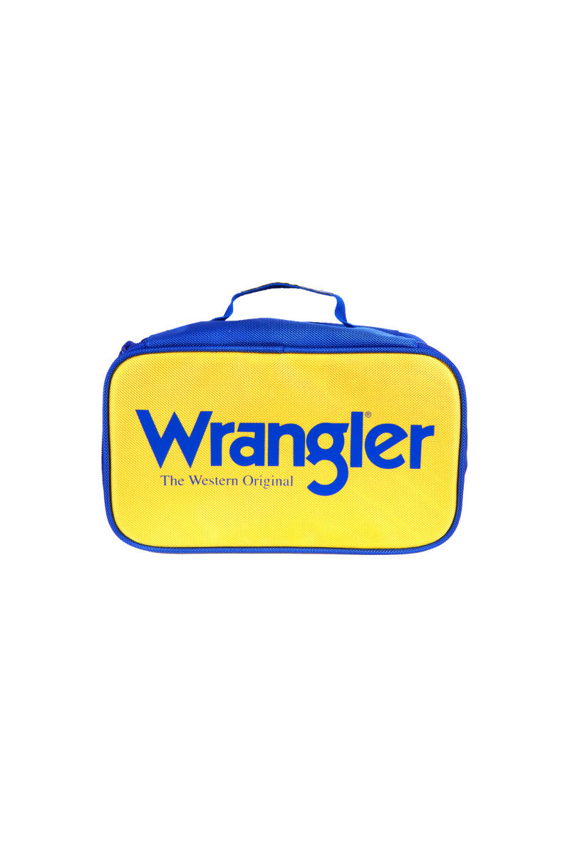 Wrangler Iconic Lunch Bag - Blue/Yellow
